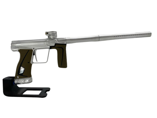Used Planet Eclipse Gtek 180r Paintball Gun Silver Paintball Gun from CPXBrosPaintball Buy/Sell/Trade Paintball Markers, New Paintball Guns, Paintball Hoppers, Paintball Masks, and Hormesis Headbands