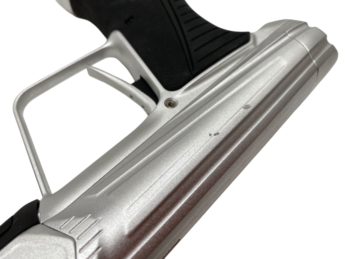 Used Planet Eclipse Gtek 180r Paintball Gun Silver Paintball Gun from CPXBrosPaintball Buy/Sell/Trade Paintball Markers, New Paintball Guns, Paintball Hoppers, Paintball Masks, and Hormesis Headbands