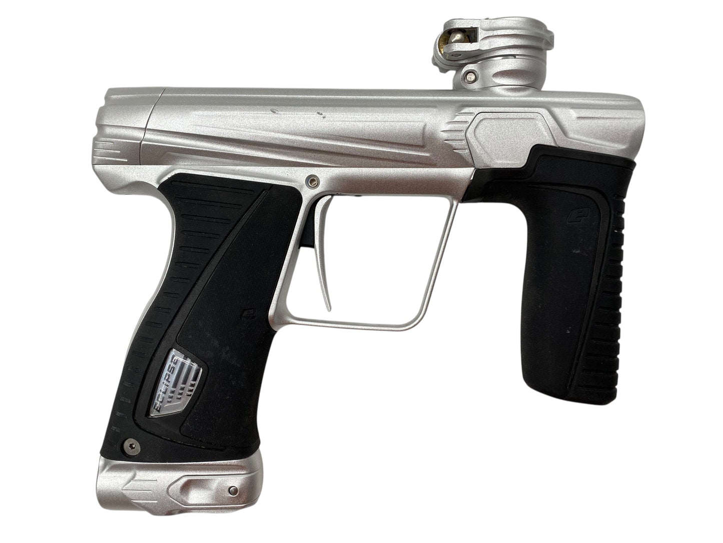 Used Planet Eclipse Gtek 180r Paintball Gun Silver Paintball Gun from CPXBrosPaintball Buy/Sell/Trade Paintball Markers, New Paintball Guns, Paintball Hoppers, Paintball Masks, and Hormesis Headbands