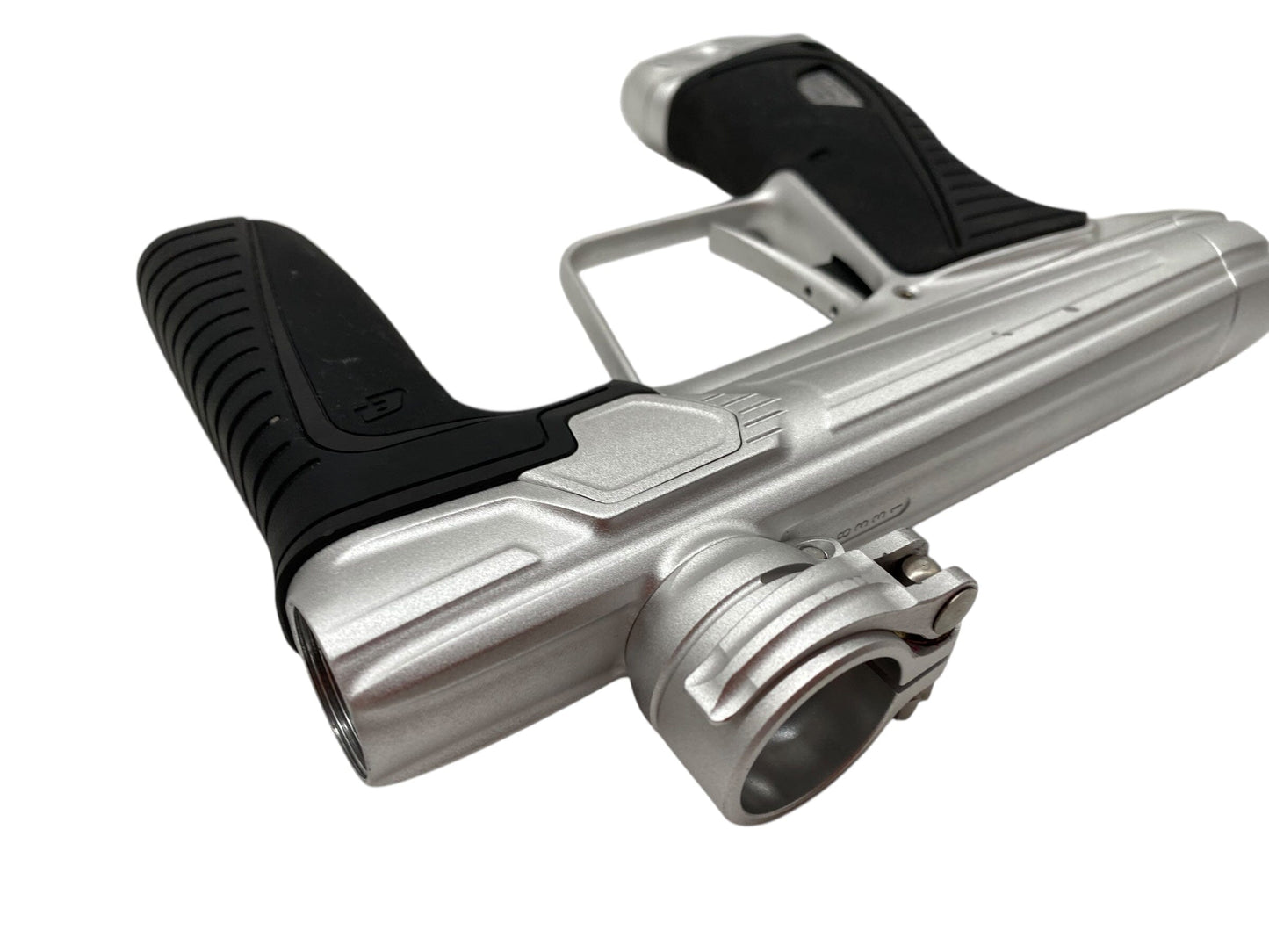 Used Planet Eclipse Gtek 180r Paintball Gun Silver Paintball Gun from CPXBrosPaintball Buy/Sell/Trade Paintball Markers, New Paintball Guns, Paintball Hoppers, Paintball Masks, and Hormesis Headbands