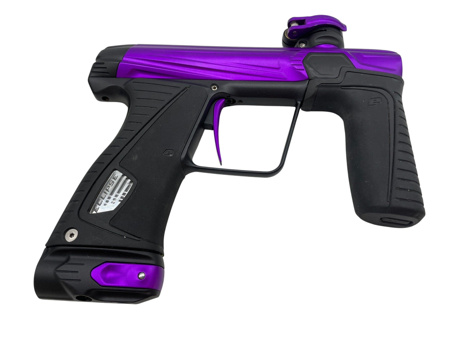Used Planet Eclipse Gtek 180R Purple/Black Paintball Gun Paintball Gun from CPXBrosPaintball Buy/Sell/Trade Paintball Markers, New Paintball Guns, Paintball Hoppers, Paintball Masks, and Hormesis Headbands