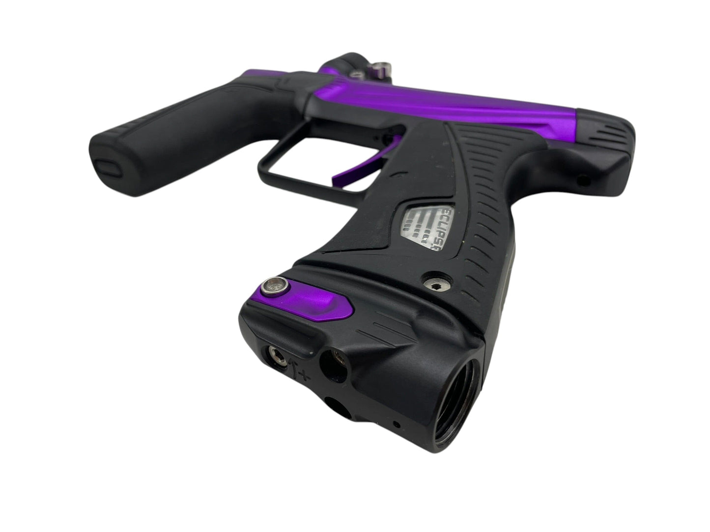 Used Planet Eclipse Gtek 180R Purple/Black Paintball Gun Paintball Gun from CPXBrosPaintball Buy/Sell/Trade Paintball Markers, New Paintball Guns, Paintball Hoppers, Paintball Masks, and Hormesis Headbands