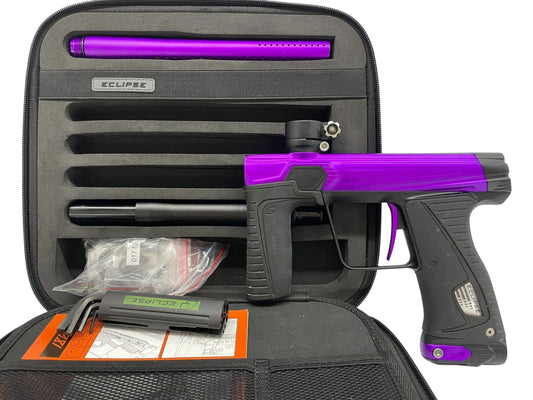Used Planet Eclipse Gtek 180R Purple/Black Paintball Gun Paintball Gun from CPXBrosPaintball Buy/Sell/Trade Paintball Markers, New Paintball Guns, Paintball Hoppers, Paintball Masks, and Hormesis Headbands
