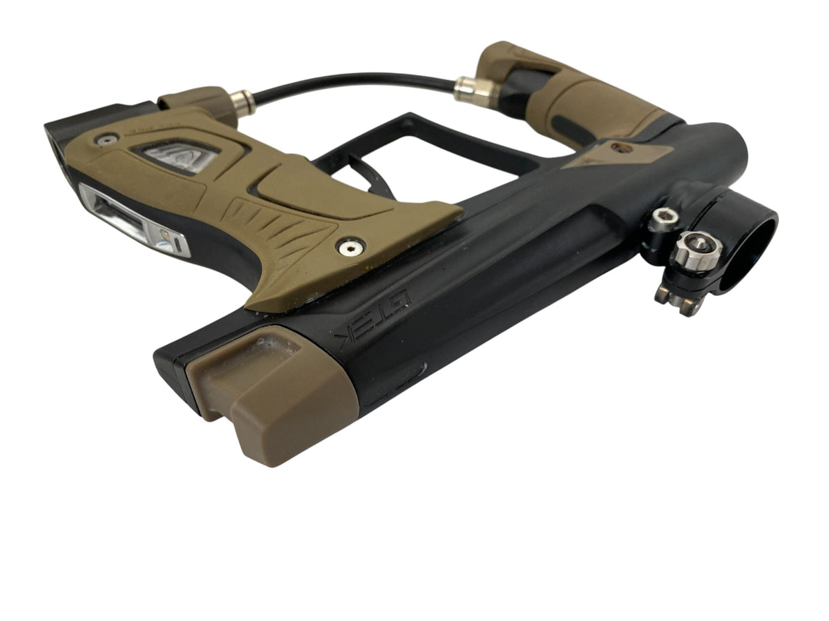 Used Planet Eclipse GTEK Black/Tan Paintball Gun Paintball Gun from CPXBrosPaintball Buy/Sell/Trade Paintball Markers, New Paintball Guns, Paintball Hoppers, Paintball Masks, and Hormesis Headbands