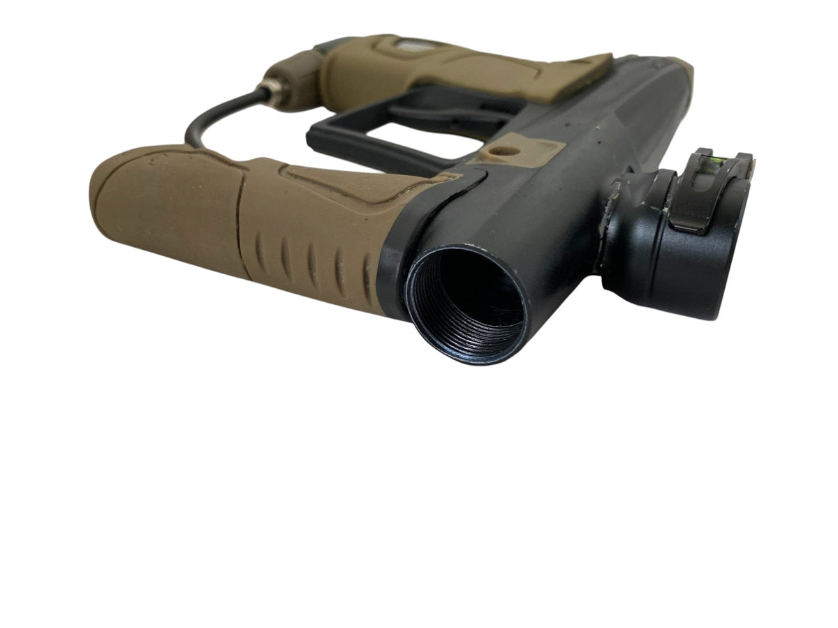 Used Planet Eclipse GTEK Black/Tan Paintball Gun Paintball Gun from CPXBrosPaintball Buy/Sell/Trade Paintball Markers, New Paintball Guns, Paintball Hoppers, Paintball Masks, and Hormesis Headbands