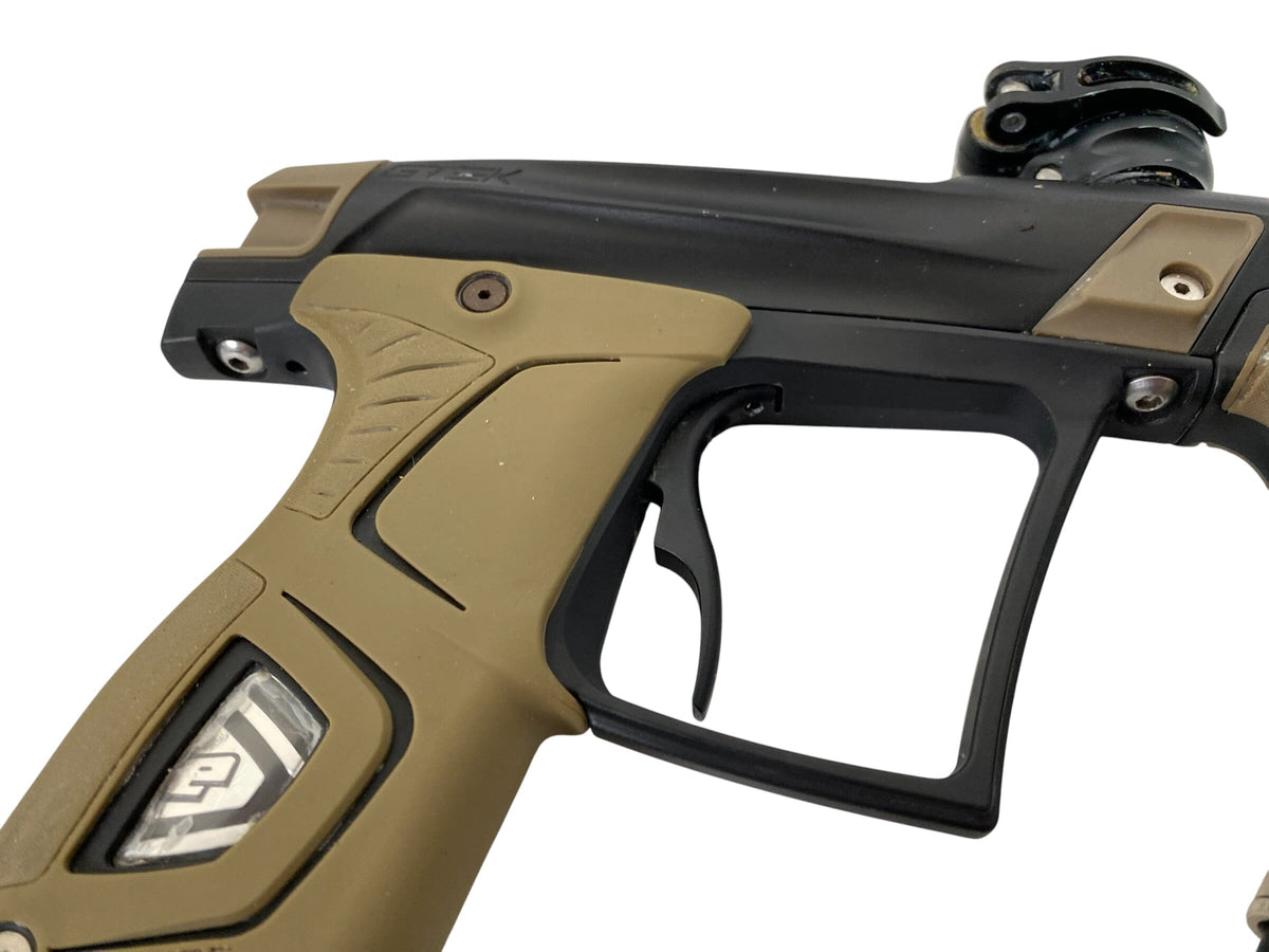 Used Planet Eclipse GTEK Black/Tan Paintball Gun Paintball Gun from CPXBrosPaintball Buy/Sell/Trade Paintball Markers, New Paintball Guns, Paintball Hoppers, Paintball Masks, and Hormesis Headbands