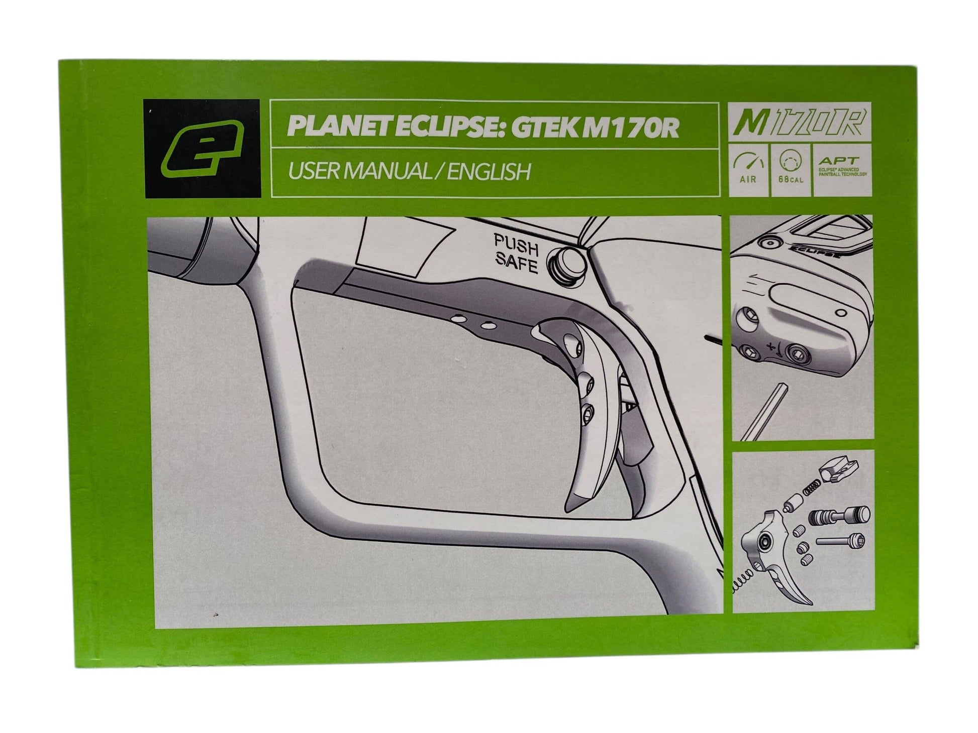 Used Planet Eclipse Gtek m170r Manual Paintball Gun from CPXBrosPaintball Buy/Sell/Trade Paintball Markers, New Paintball Guns, Paintball Hoppers, Paintball Masks, and Hormesis Headbands