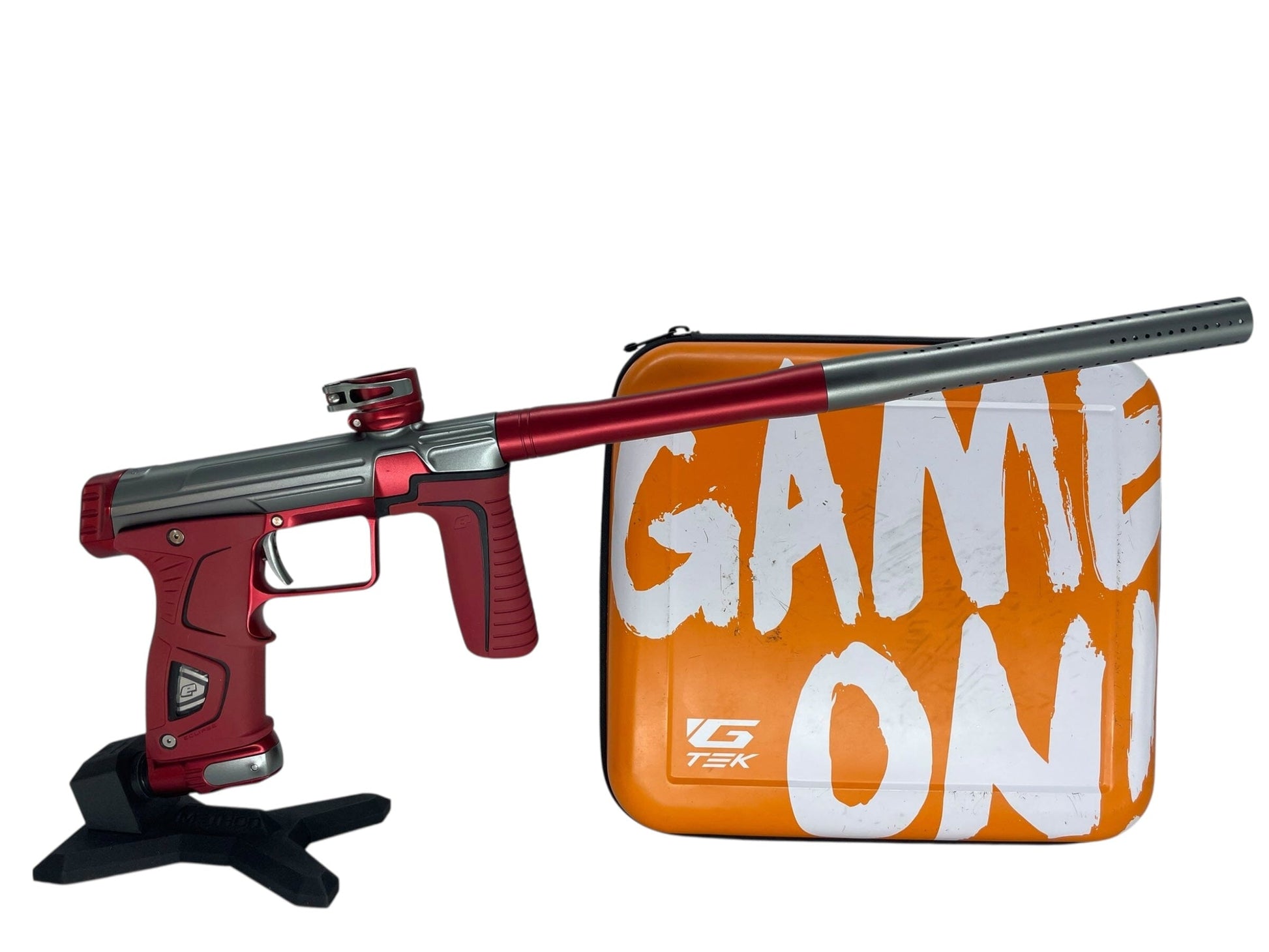 Used Planet Eclipse Gtek M170r Paintball Gun Grey/Red Paintball Gun from CPXBrosPaintball Buy/Sell/Trade Paintball Markers, New Paintball Guns, Paintball Hoppers, Paintball Masks, and Hormesis Headbands
