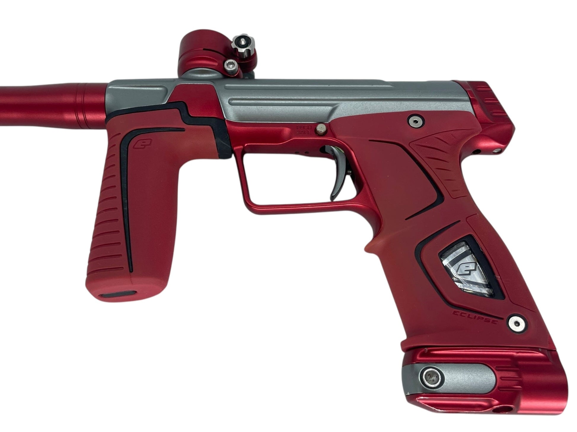 Used Planet Eclipse Gtek M170r Paintball Gun Grey/Red Paintball Gun from CPXBrosPaintball Buy/Sell/Trade Paintball Markers, New Paintball Guns, Paintball Hoppers, Paintball Masks, and Hormesis Headbands