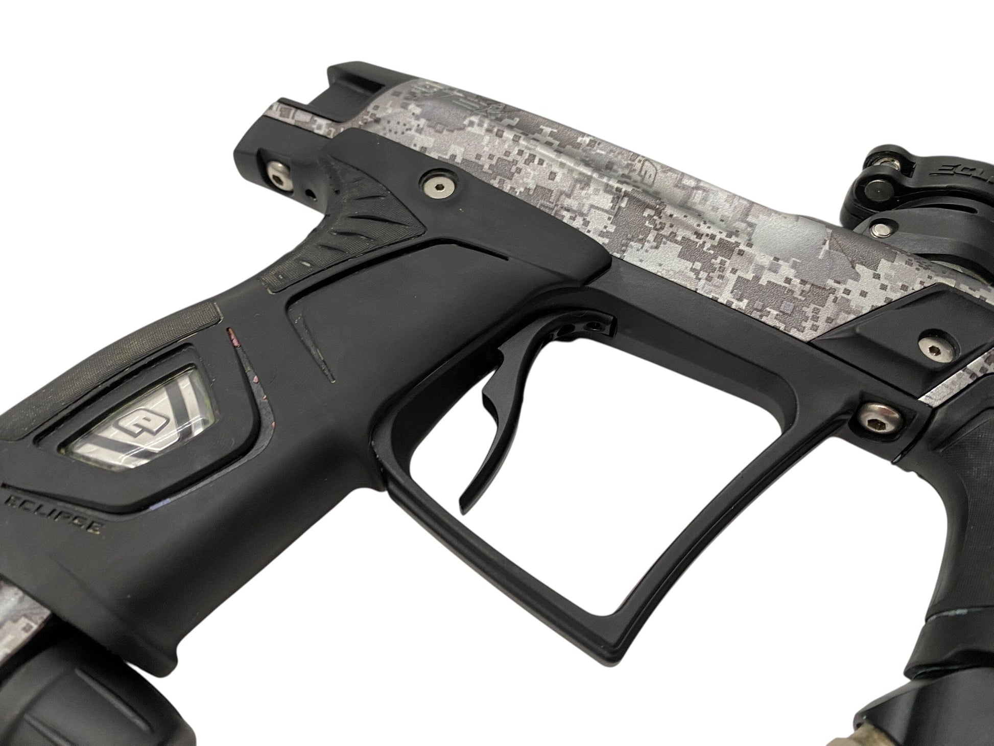 Used Planet Eclipse Gtek Paintball Gun Urban Camo Paintball Gun from CPXBrosPaintball Buy/Sell/Trade Paintball Markers, New Paintball Guns, Paintball Hoppers, Paintball Masks, and Hormesis Headbands