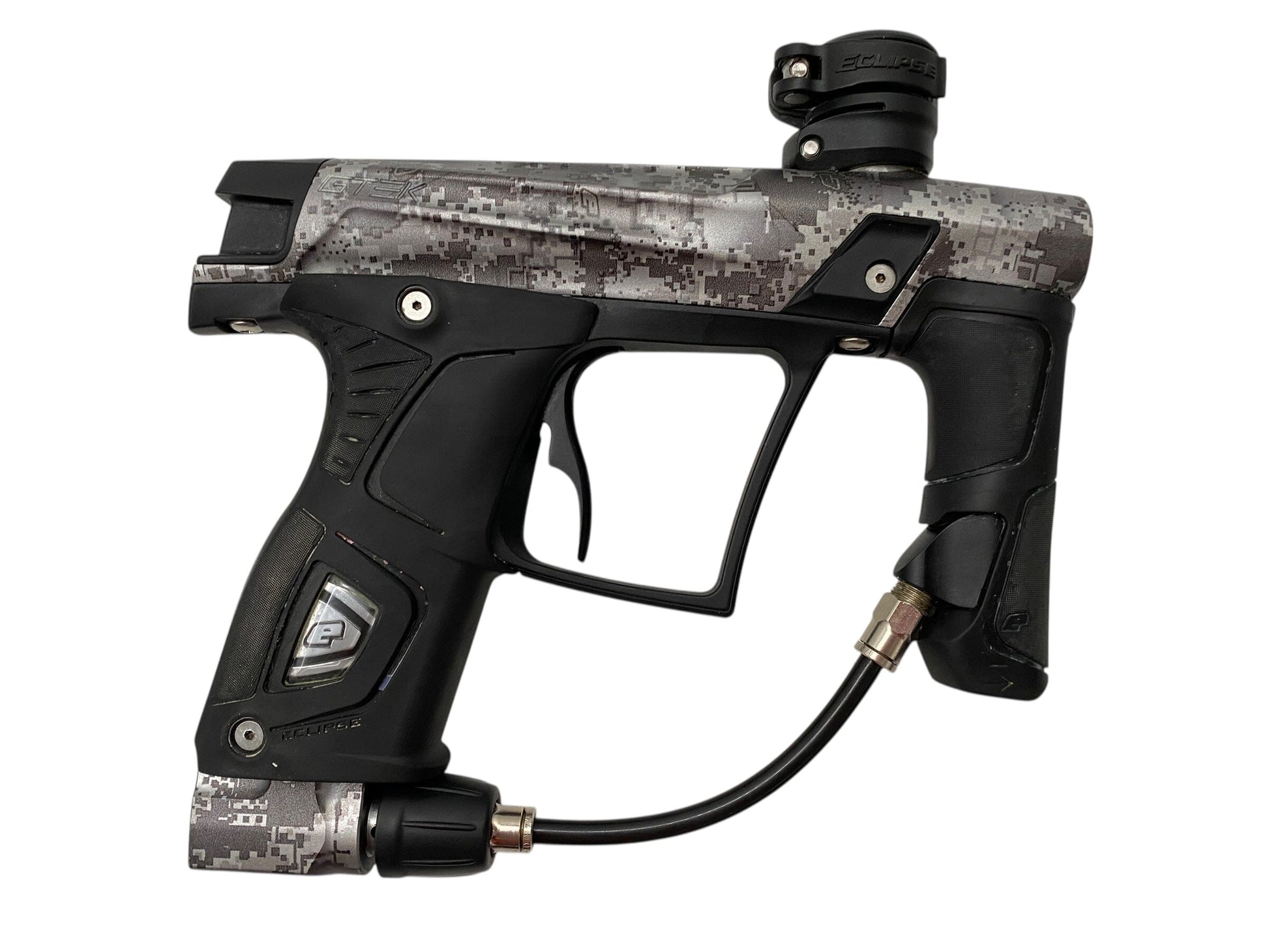 Used Planet Eclipse Gtek Paintball Gun Urban Camo Paintball Gun from CPXBrosPaintball Buy/Sell/Trade Paintball Markers, New Paintball Guns, Paintball Hoppers, Paintball Masks, and Hormesis Headbands