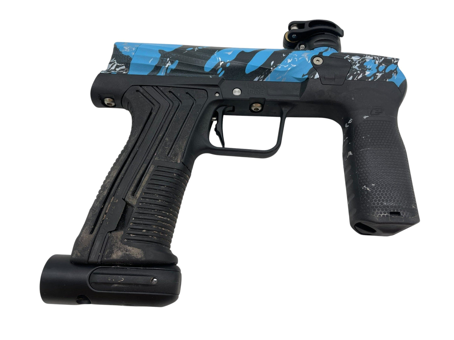 Used Planet Eclipse HK Army Etha 3 Fracture Turquoise Paintball Gun Paintball Gun from CPXBrosPaintball Buy/Sell/Trade Paintball Markers, New Paintball Guns, Paintball Hoppers, Paintball Masks, and Hormesis Headbands