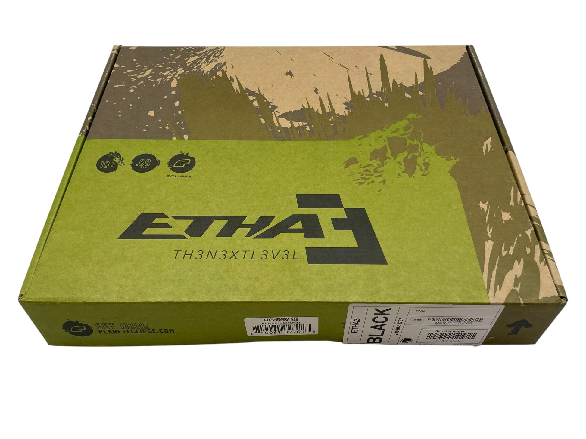Used Planet Eclipse HK ARMY ETHA3 Shrapnel Paintball Gun Paintball Gun from CPXBrosPaintball Buy/Sell/Trade Paintball Markers, New Paintball Guns, Paintball Hoppers, Paintball Masks, and Hormesis Headbands