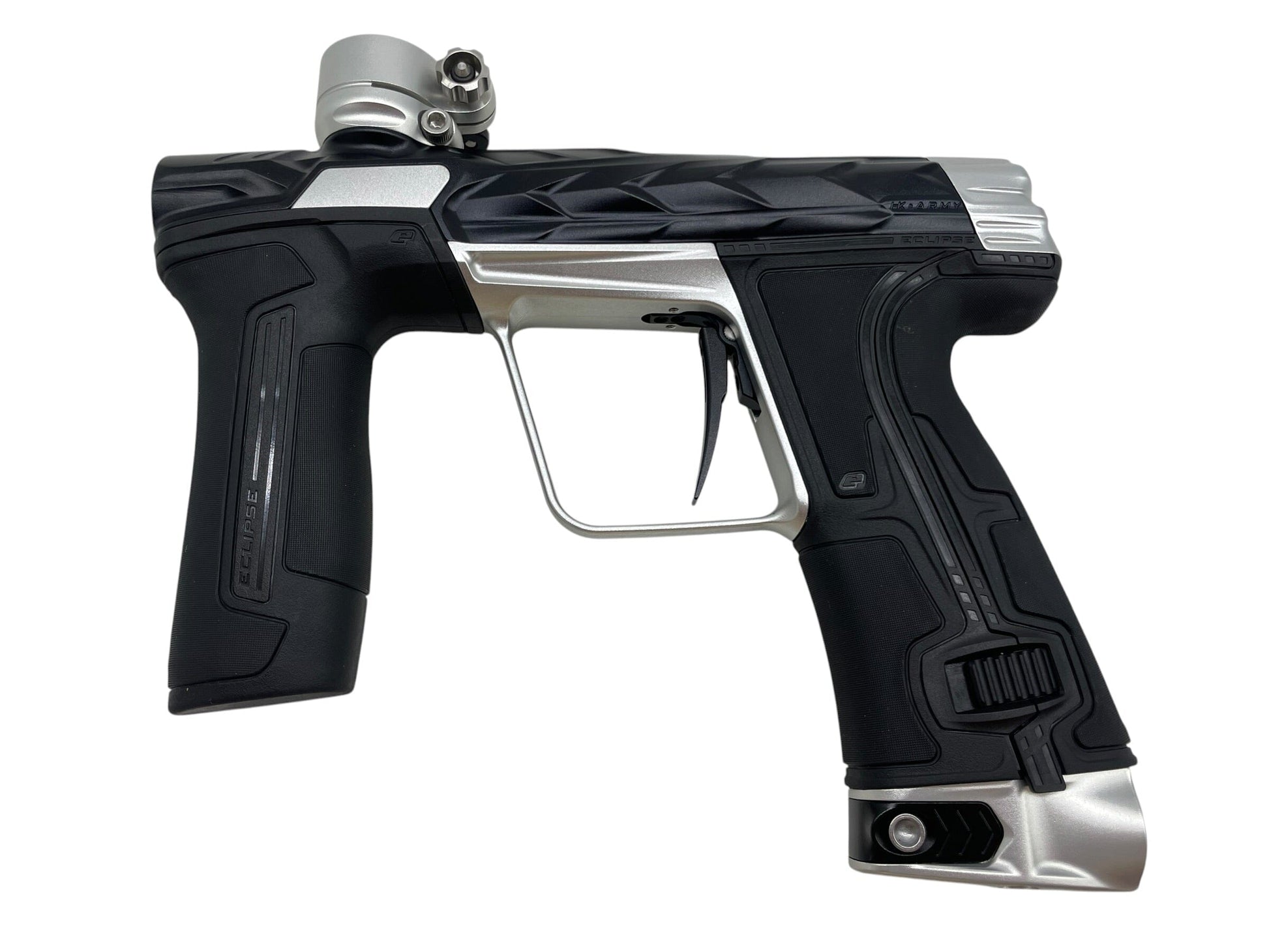 Used Planet Eclipse HK ARMY Fossil CS3 Black/Silver Paintball Gun Paintball Gun from CPXBrosPaintball Buy/Sell/Trade Paintball Markers, New Paintball Guns, Paintball Hoppers, Paintball Masks, and Hormesis Headbands