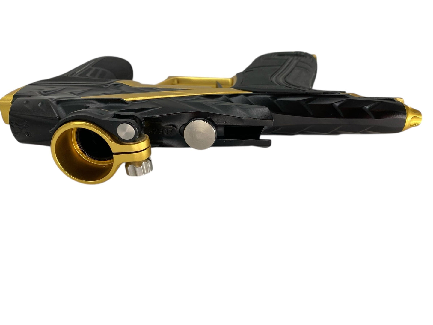 Used Planet Eclipse Hk Army Fossil Lv2 Paintball Gun Black/Gold Paintball Gun from CPXBrosPaintball Buy/Sell/Trade Paintball Markers, New Paintball Guns, Paintball Hoppers, Paintball Masks, and Hormesis Headbands