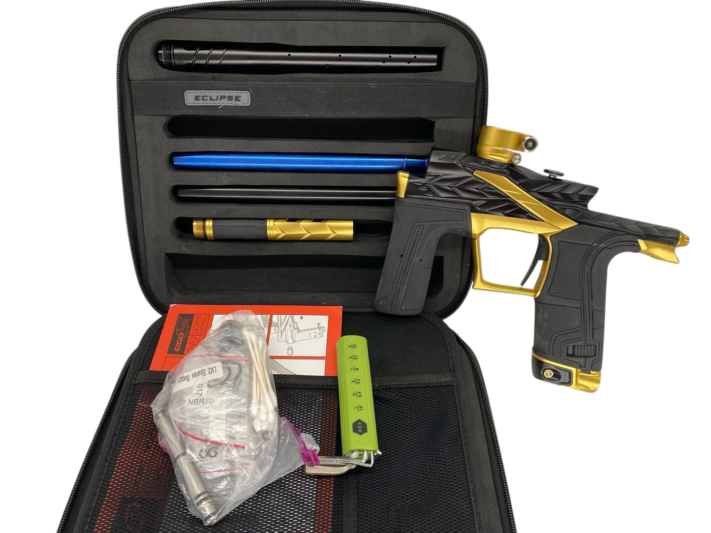 Used Planet Eclipse Hk Army Fossil Lv2 Paintball Gun Black/Gold Paintball Gun from CPXBrosPaintball Buy/Sell/Trade Paintball Markers, New Paintball Guns, Paintball Hoppers, Paintball Masks, and Hormesis Headbands