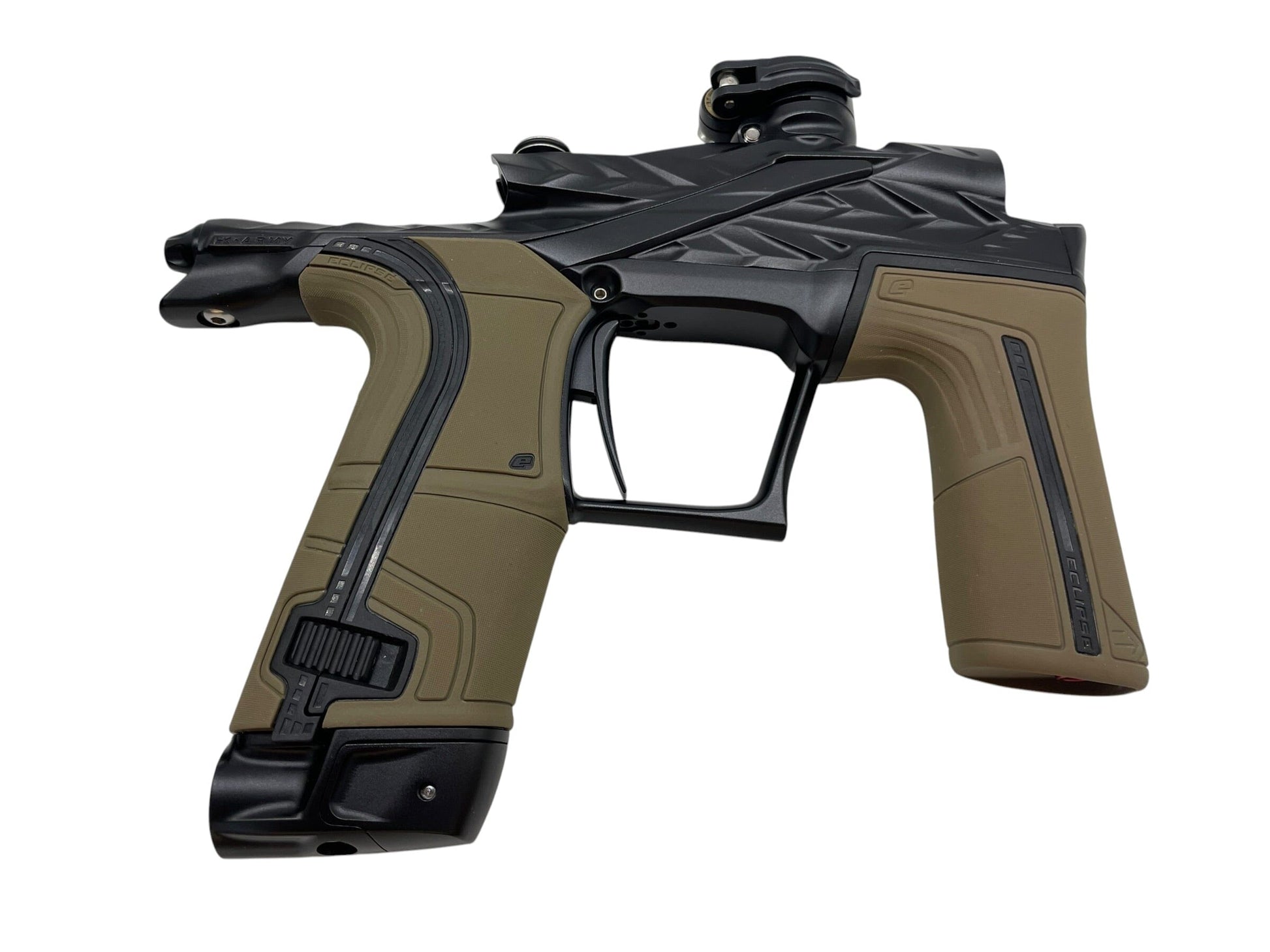 Used Planet Eclipse HK Army Fossil LV2 W/ Tan Grips Paintball Gun Paintball Gun from CPXBrosPaintball Buy/Sell/Trade Paintball Markers, New Paintball Guns, Paintball Hoppers, Paintball Masks, and Hormesis Headbands