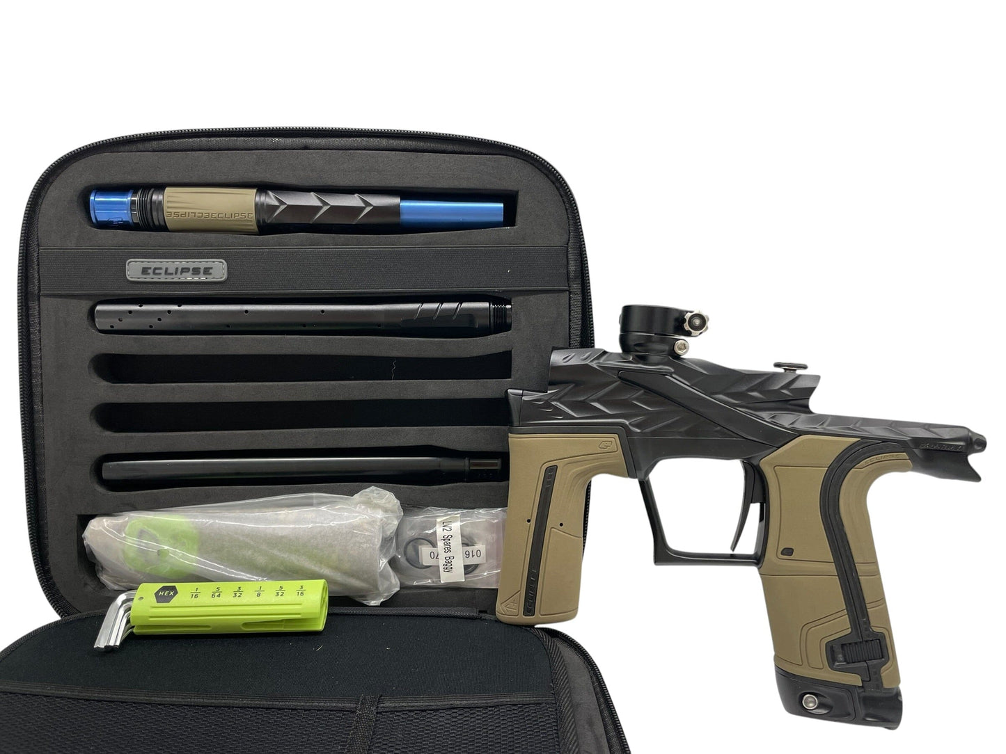 Used Planet Eclipse HK Army Fossil LV2 W/ Tan Grips Paintball Gun Paintball Gun from CPXBrosPaintball Buy/Sell/Trade Paintball Markers, New Paintball Guns, Paintball Hoppers, Paintball Masks, and Hormesis Headbands
