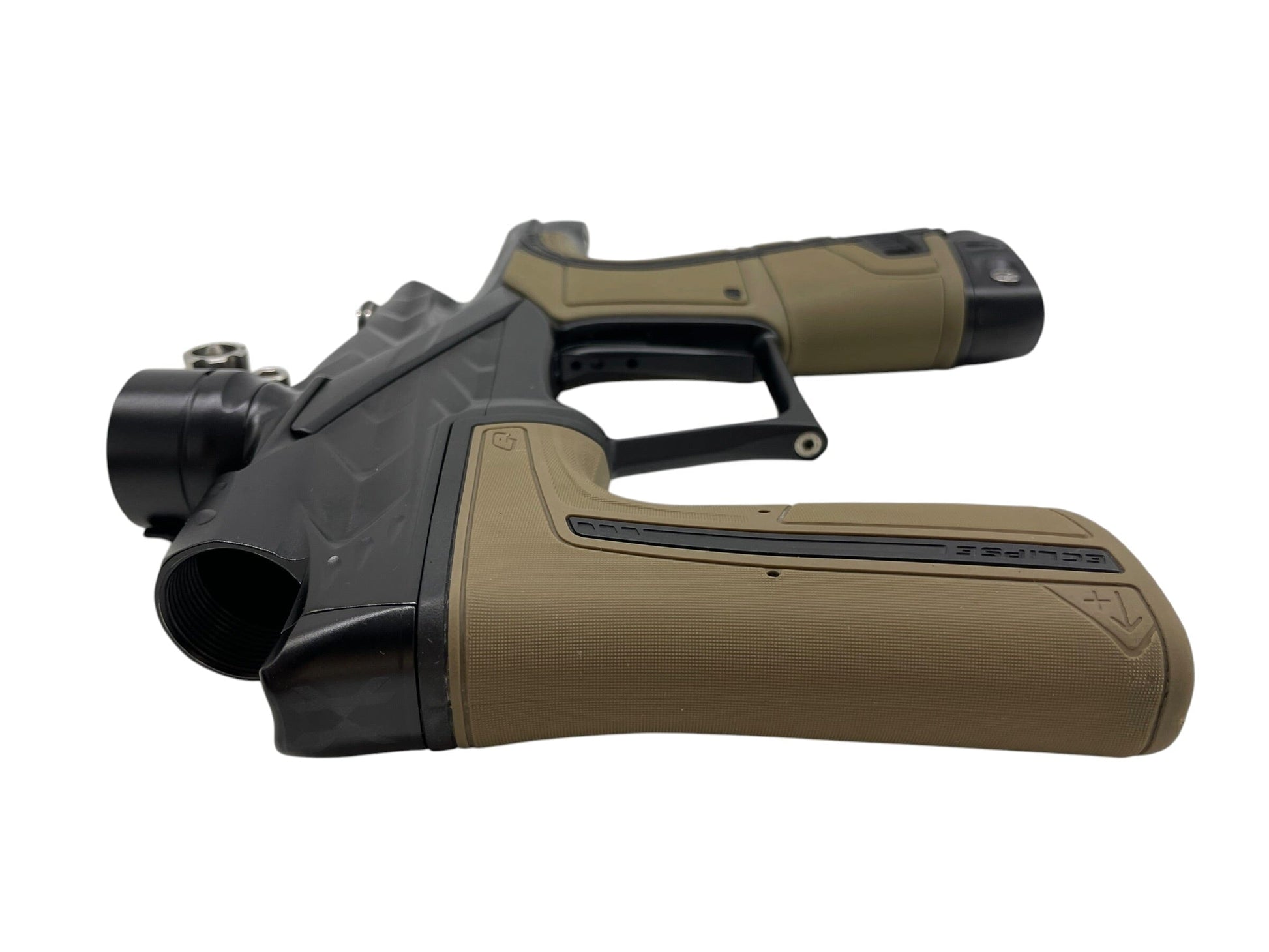 Used Planet Eclipse HK Army Fossil LV2 W/ Tan Grips Paintball Gun Paintball Gun from CPXBrosPaintball Buy/Sell/Trade Paintball Markers, New Paintball Guns, Paintball Hoppers, Paintball Masks, and Hormesis Headbands