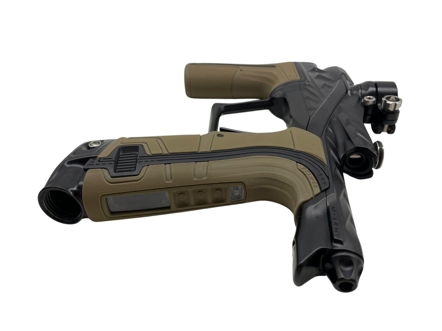 Used Planet Eclipse HK Army Fossil LV2 W/ Tan Grips Paintball Gun Paintball Gun from CPXBrosPaintball Buy/Sell/Trade Paintball Markers, New Paintball Guns, Paintball Hoppers, Paintball Masks, and Hormesis Headbands