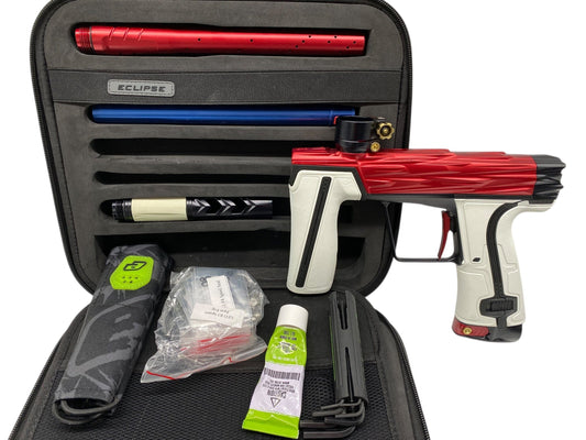 Used Planet Eclipse Hk Army Geo R5 Razr Paintball Gun Red/Black Paintball Gun from CPXBrosPaintball Buy/Sell/Trade Paintball Markers, New Paintball Guns, Paintball Hoppers, Paintball Masks, and Hormesis Headbands
