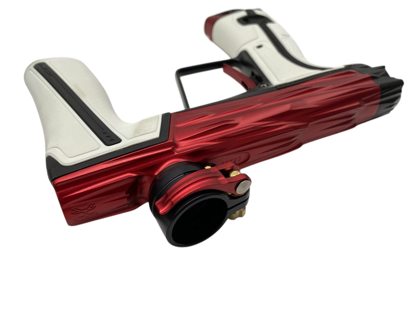 Used Planet Eclipse Hk Army Geo R5 Razr Paintball Gun Red/Black Paintball Gun from CPXBrosPaintball Buy/Sell/Trade Paintball Markers, New Paintball Guns, Paintball Hoppers, Paintball Masks, and Hormesis Headbands