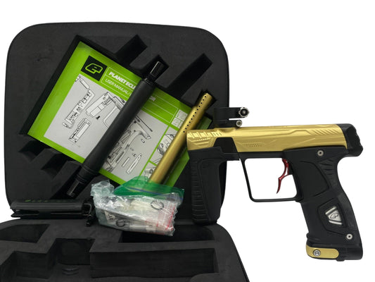 Used Planet Eclipse HK ARMY Gtek 170R Gold/Black Paintball Gun Paintball Gun from CPXBrosPaintball Buy/Sell/Trade Paintball Markers, New Paintball Guns, Paintball Hoppers, Paintball Masks, and Hormesis Headbands
