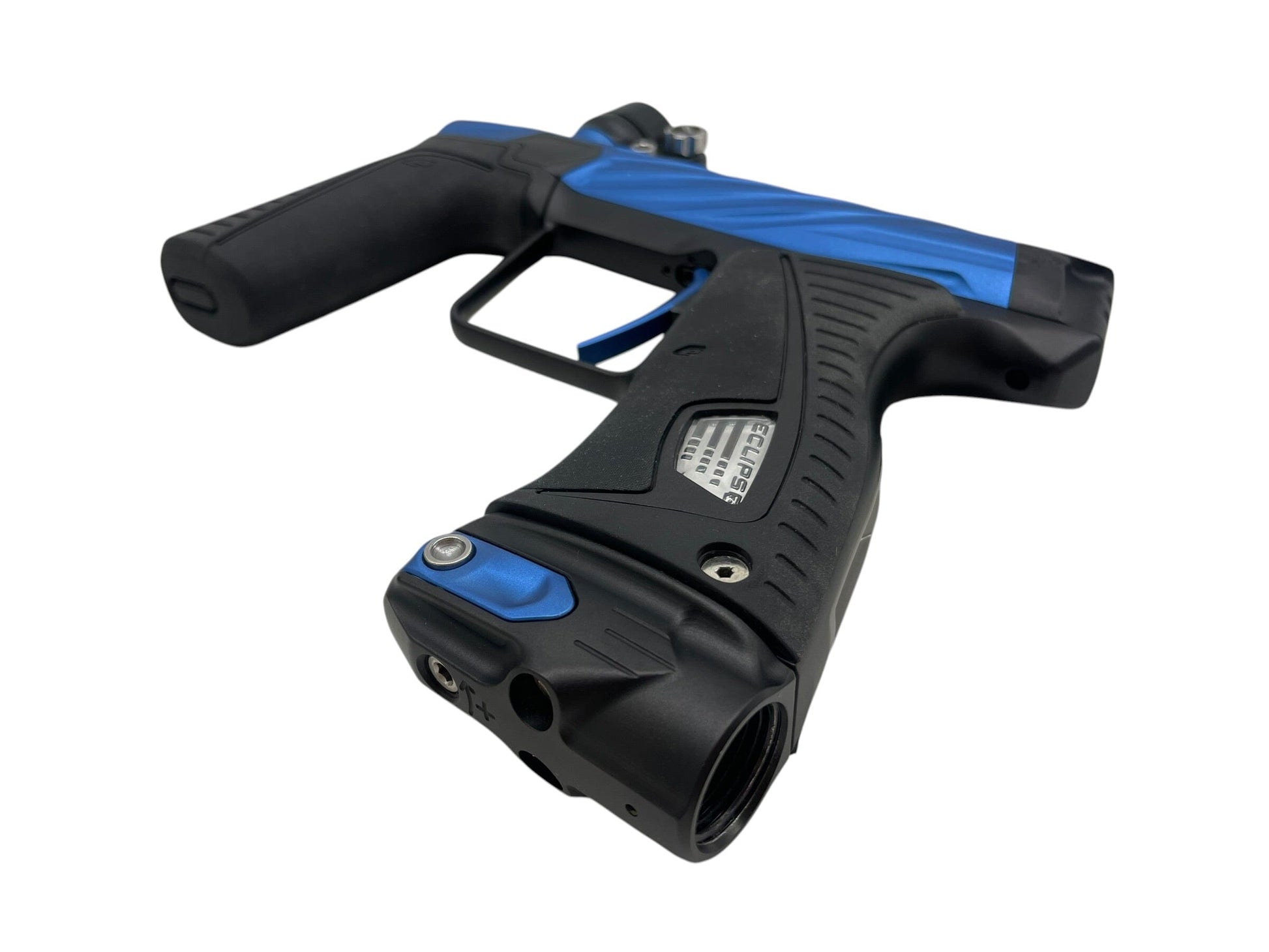 Used Planet Eclipse HK Army Gtek 180r Orbit Blue/Black Paintball Gun Paintball Gun from CPXBrosPaintball Buy/Sell/Trade Paintball Markers, New Paintball Guns, Paintball Hoppers, Paintball Masks, and Hormesis Headbands