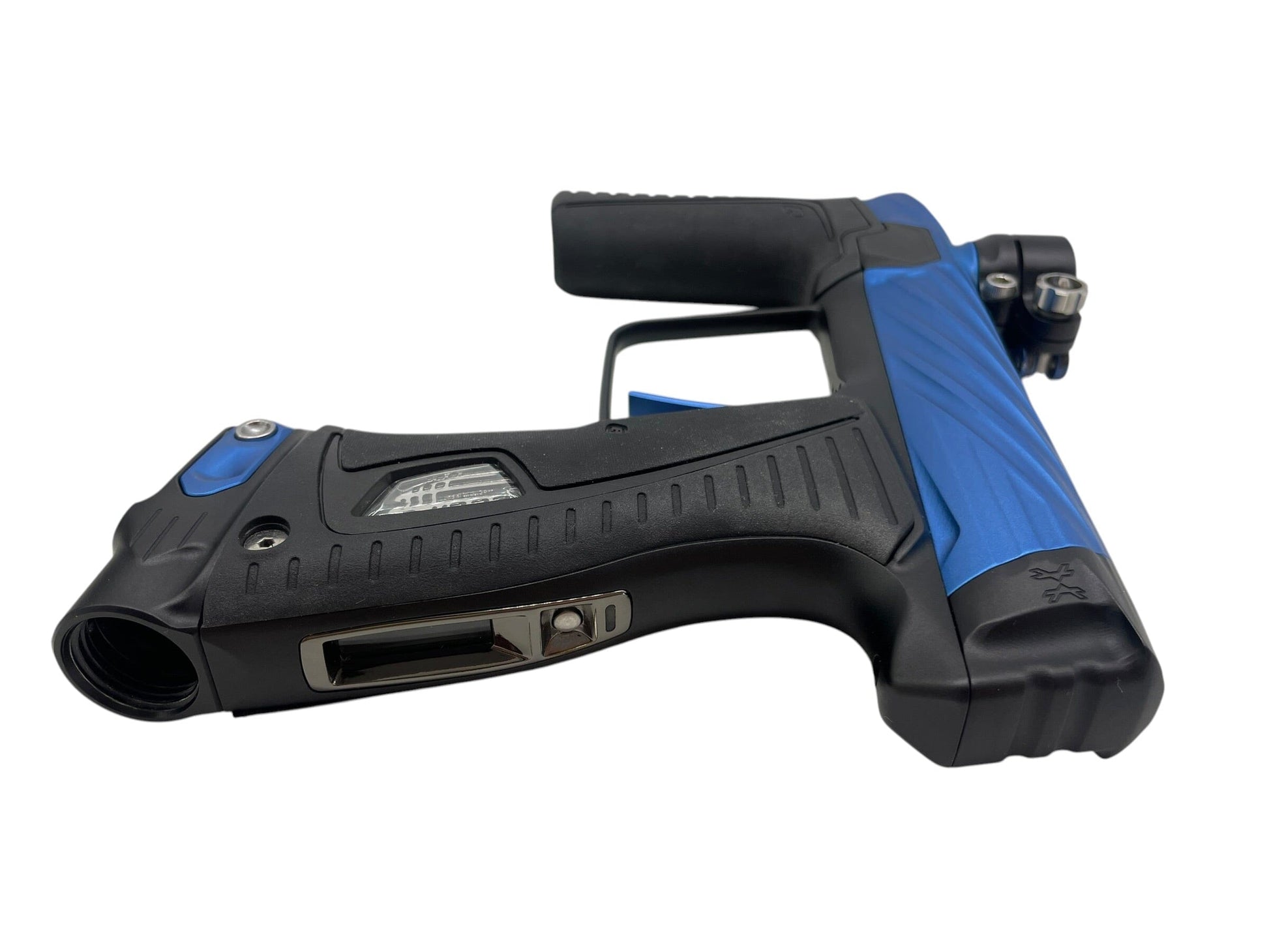 Used Planet Eclipse HK Army Gtek 180r Orbit Blue/Black Paintball Gun Paintball Gun from CPXBrosPaintball Buy/Sell/Trade Paintball Markers, New Paintball Guns, Paintball Hoppers, Paintball Masks, and Hormesis Headbands