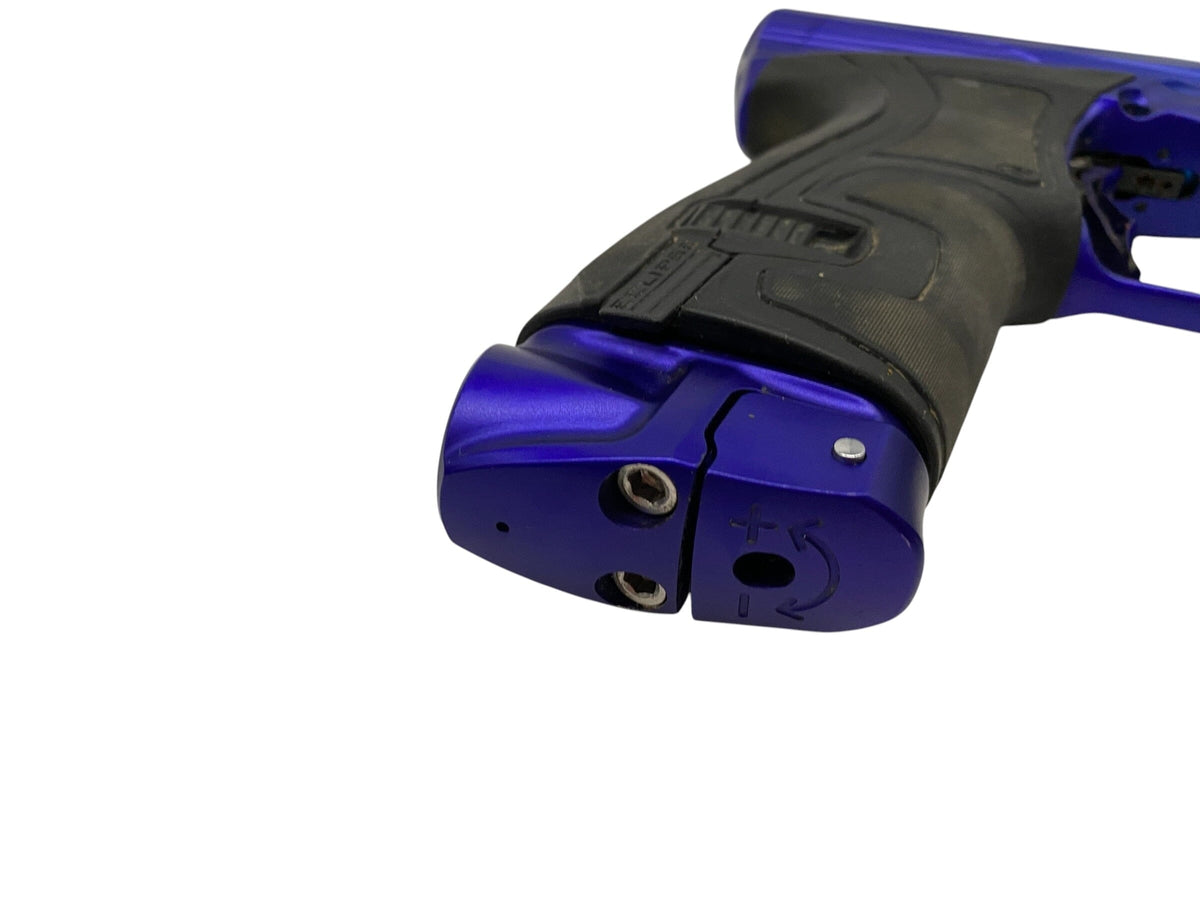 Used Planet Eclipse HK ARMY Invader CS2 Blue To Clear Fade Paintball Gun Paintball Gun from CPXBrosPaintball Buy/Sell/Trade Paintball Markers, New Paintball Guns, Paintball Hoppers, Paintball Masks, and Hormesis Headbands