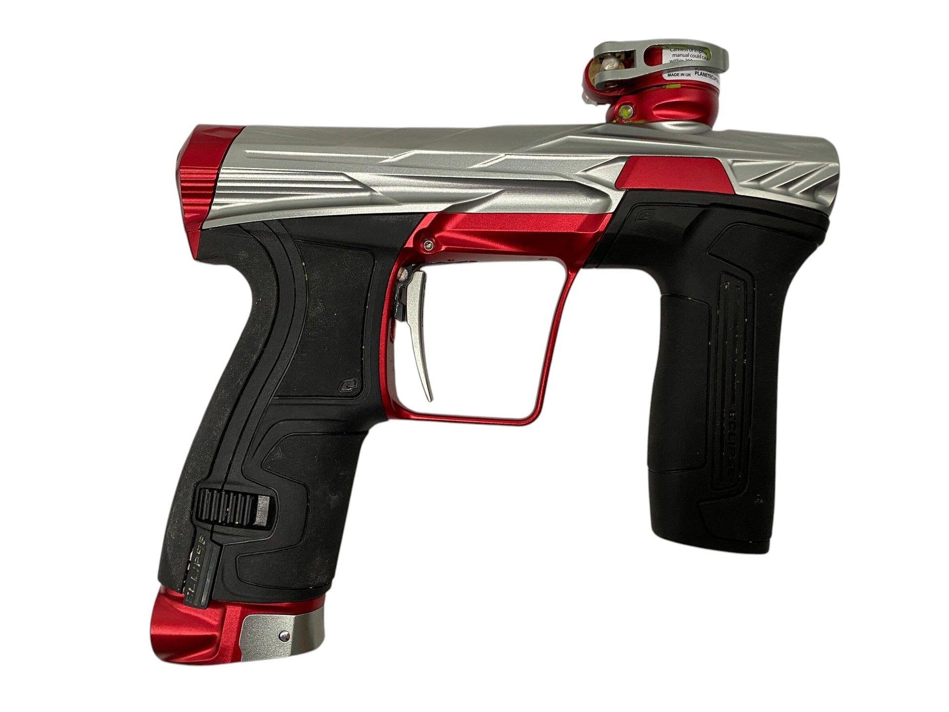 Used Planet Eclipse HK Army Invader CS2 Pro Pewter/Red Paintball Gun Paintball Gun from CPXBrosPaintball Buy/Sell/Trade Paintball Markers, New Paintball Guns, Paintball Hoppers, Paintball Masks, and Hormesis Headbands