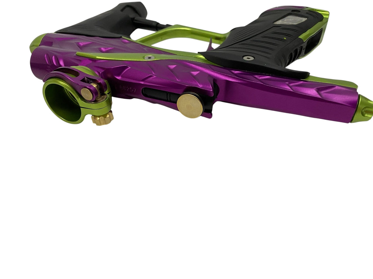 Used Planet Eclipse HK Army Lv1.6 Paintball Gun Purple Green Paintball Gun from CPXBrosPaintball Buy/Sell/Trade Paintball Markers, New Paintball Guns, Paintball Hoppers, Paintball Masks, and Hormesis Headbands