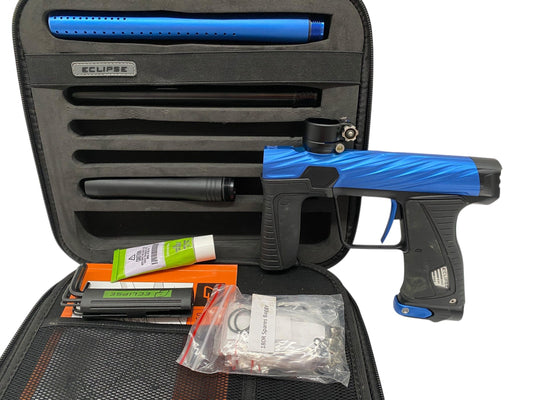 Used Planet Eclipse Hk Army Orbit Gtek 180r Paintball Gun Blue/Black Paintball Gun from CPXBrosPaintball Buy/Sell/Trade Paintball Markers, New Paintball Guns, Paintball Hoppers, Paintball Masks, and Hormesis Headbands