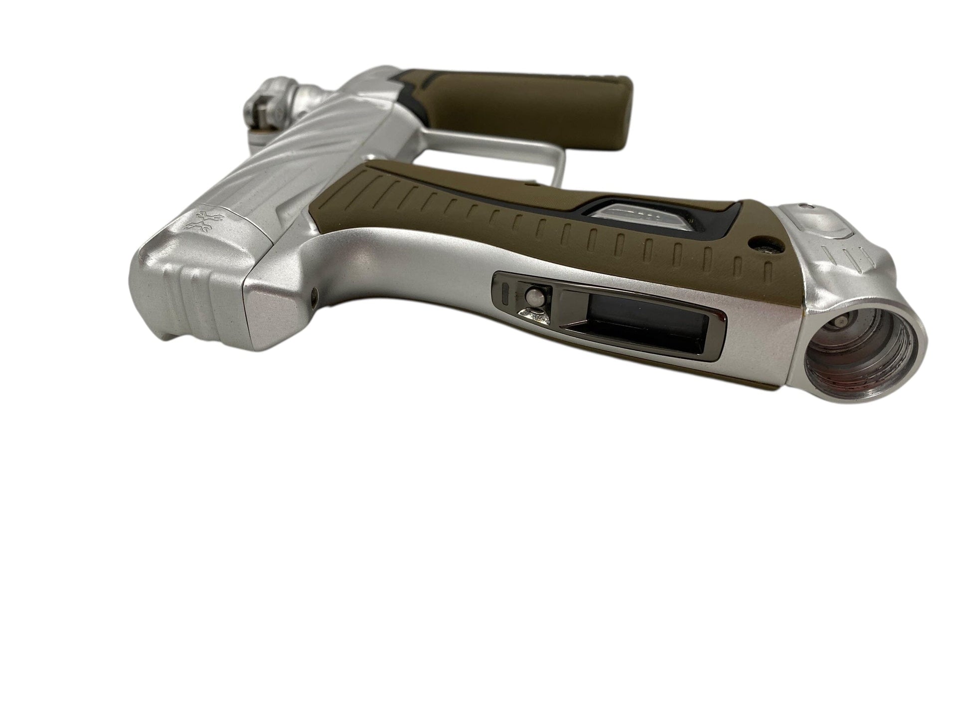 Used Planet Eclipse Hk Army Orbit Gtek 180r Paintball Gun Silver Paintball Gun from CPXBrosPaintball Buy/Sell/Trade Paintball Markers, New Paintball Guns, Paintball Hoppers, Paintball Masks, and Hormesis Headbands