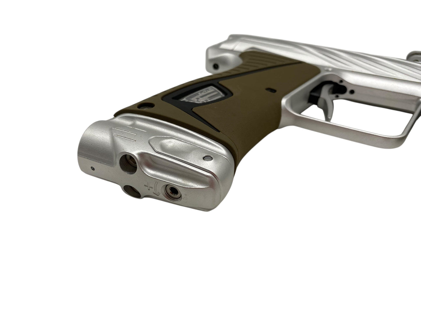 Used Planet Eclipse Hk Army Orbit Gtek 180r Paintball Gun Silver Paintball Gun from CPXBrosPaintball Buy/Sell/Trade Paintball Markers, New Paintball Guns, Paintball Hoppers, Paintball Masks, and Hormesis Headbands