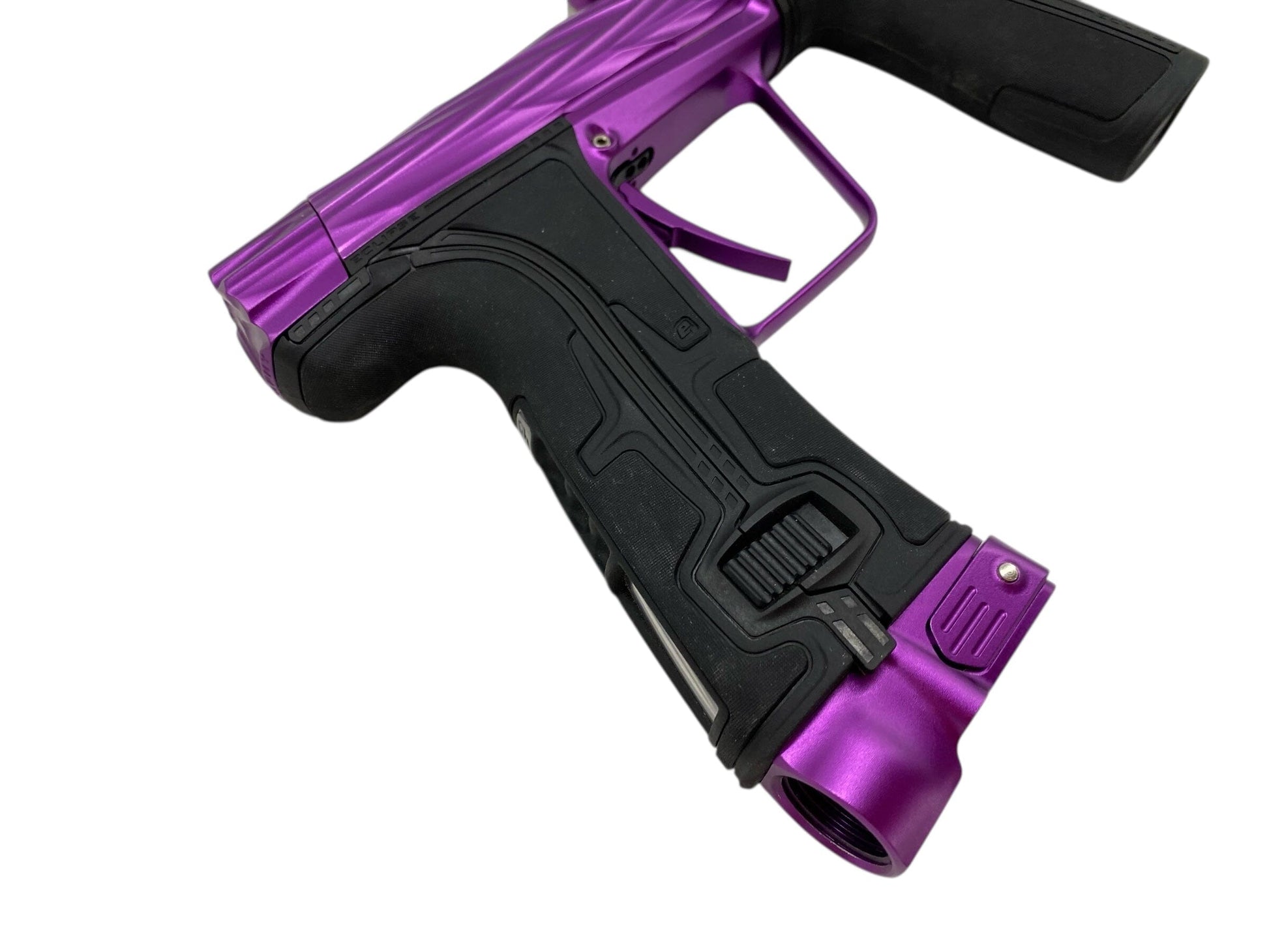 Used Planet Eclipse Hk Army Shredder Cs3 Pro Paintball Gun Purple Paintball Gun from CPXBrosPaintball Buy/Sell/Trade Paintball Markers, New Paintball Guns, Paintball Hoppers, Paintball Masks, and Hormesis Headbands