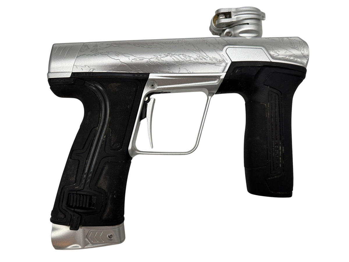 Used Planet Eclipse HK Army Tyler Harmon T12 CS3 Silver/Silver Paintball Gun Paintball Gun from CPXBrosPaintball Buy/Sell/Trade Paintball Markers, New Paintball Guns, Paintball Hoppers, Paintball Masks, and Hormesis Headbands