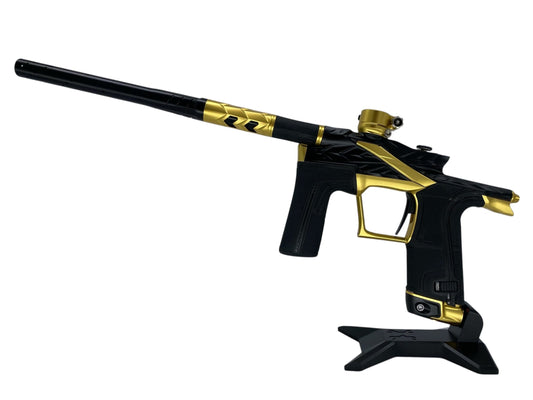 Used Planet Eclipse Hk Fossil Lv2 Paintball Gun Black/Gold Paintball Gun from CPXBrosPaintball Buy/Sell/Trade Paintball Markers, New Paintball Guns, Paintball Hoppers, Paintball Masks, and Hormesis Headbands