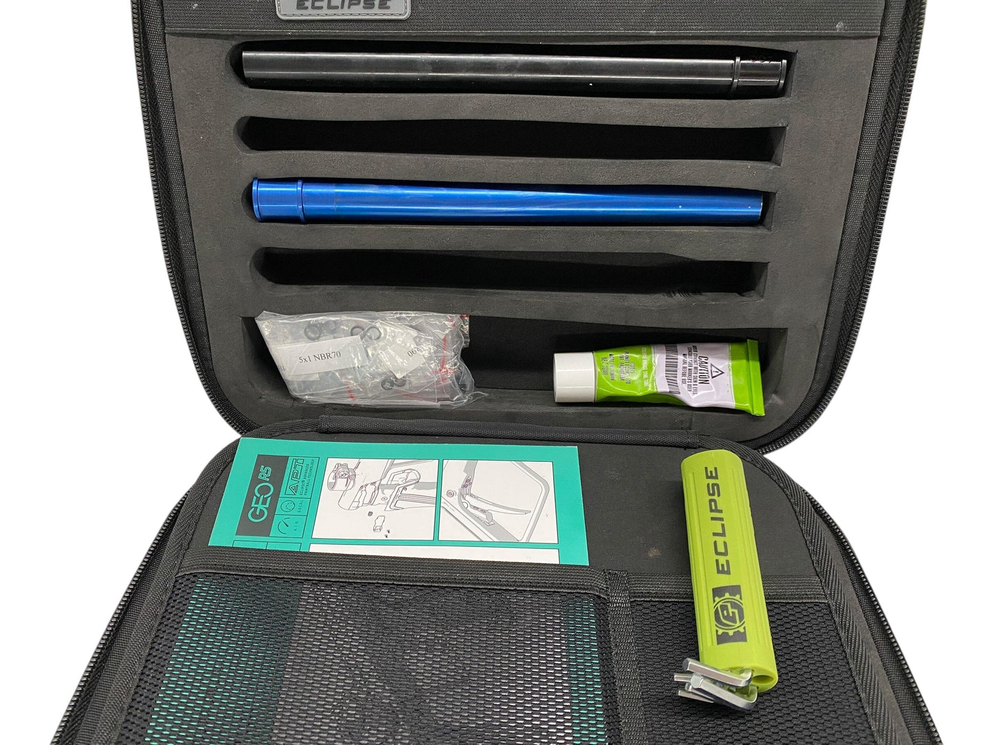 Used Planet Eclipse Hk Razr Geo R5 Paintball Gun Purple/Teal Paintball Gun from CPXBrosPaintball Buy/Sell/Trade Paintball Markers, New Paintball Guns, Paintball Hoppers, Paintball Masks, and Hormesis Headbands