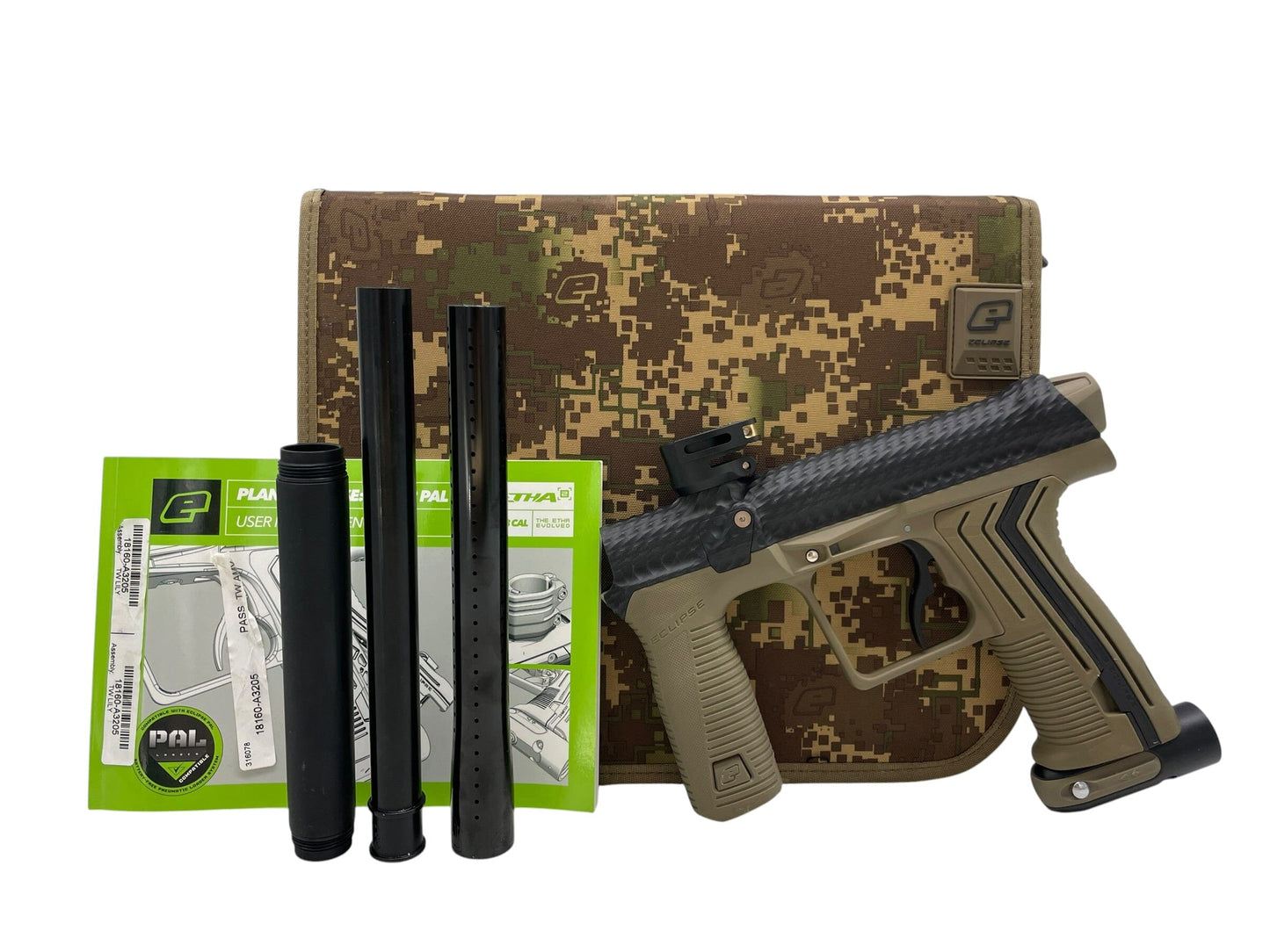 Used Planet Eclipse Inception Designs Fully Loaded DRAGON SCALE EMEK MATTE BLACK Paintball Gun from CPXBrosPaintball Buy/Sell/Trade Paintball Markers, New Paintball Guns, Paintball Hoppers, Paintball Masks, and Hormesis Headbands