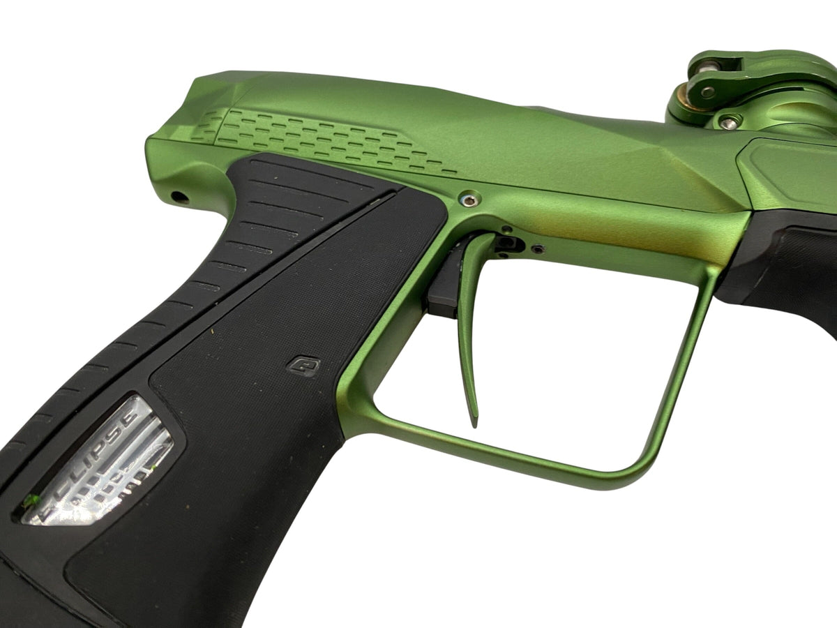 Used Planet Eclipse Infamous 180r Diamond Cut Paintball Gun Green Paintball Gun from CPXBrosPaintball Buy/Sell/Trade Paintball Markers, New Paintball Guns, Paintball Hoppers, Paintball Masks, and Hormesis Headbands