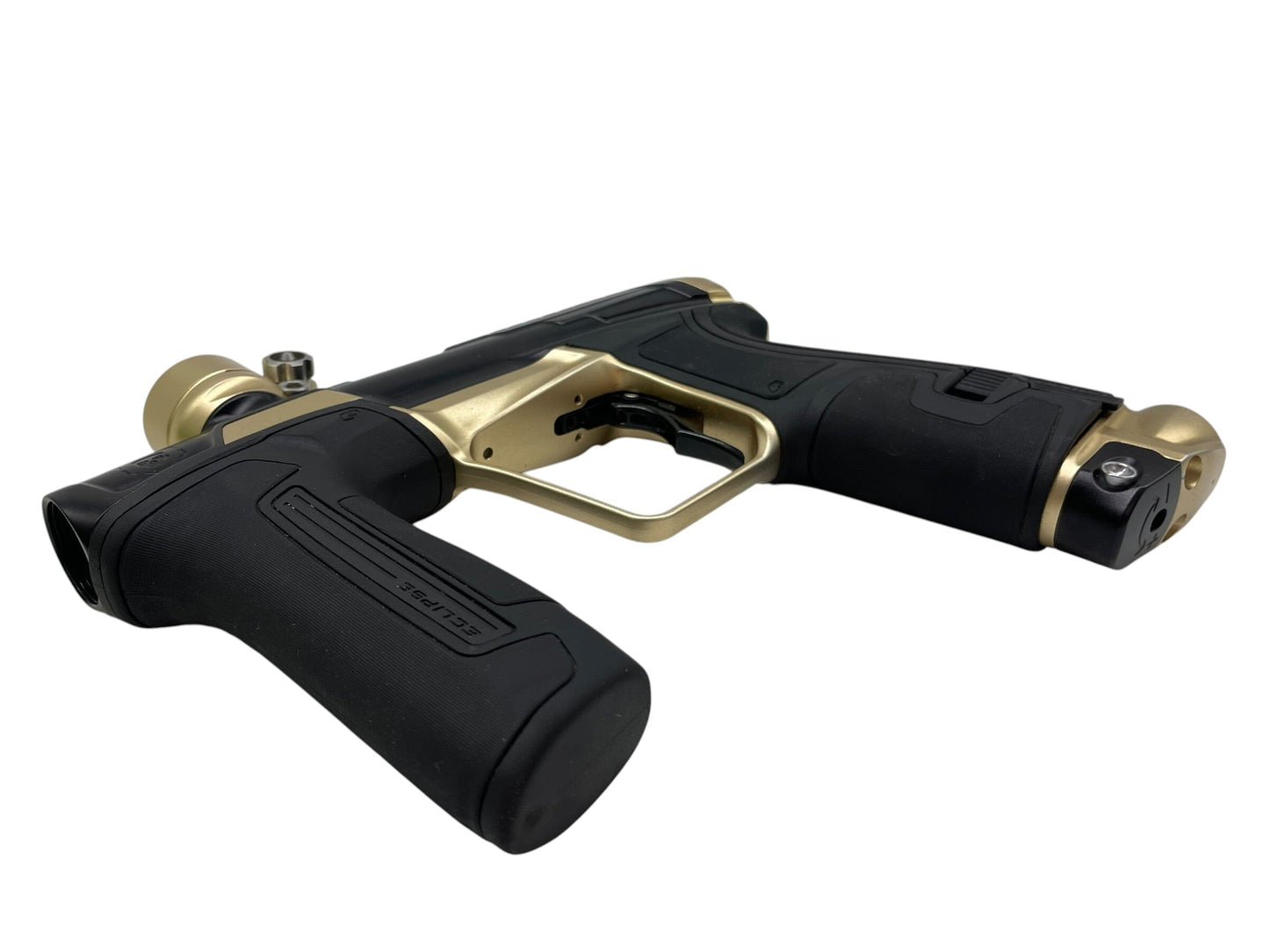 Used Planet Eclipse Infamous CS2 Black/Gold Paintball Gun Paintball Gun from CPXBrosPaintball Buy/Sell/Trade Paintball Markers, New Paintball Guns, Paintball Hoppers, Paintball Masks, and Hormesis Headbands