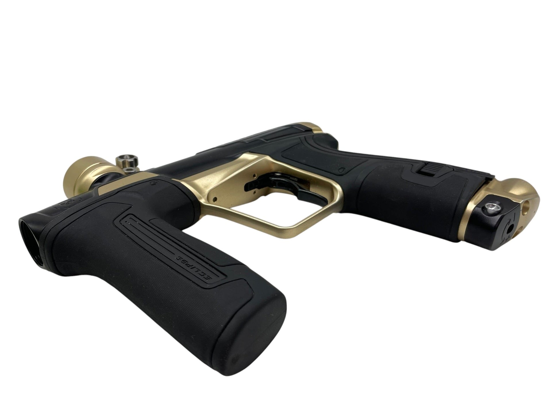 Used Planet Eclipse Infamous CS2 Black/Gold Paintball Gun Paintball Gun from CPXBrosPaintball Buy/Sell/Trade Paintball Markers, New Paintball Guns, Paintball Hoppers, Paintball Masks, and Hormesis Headbands