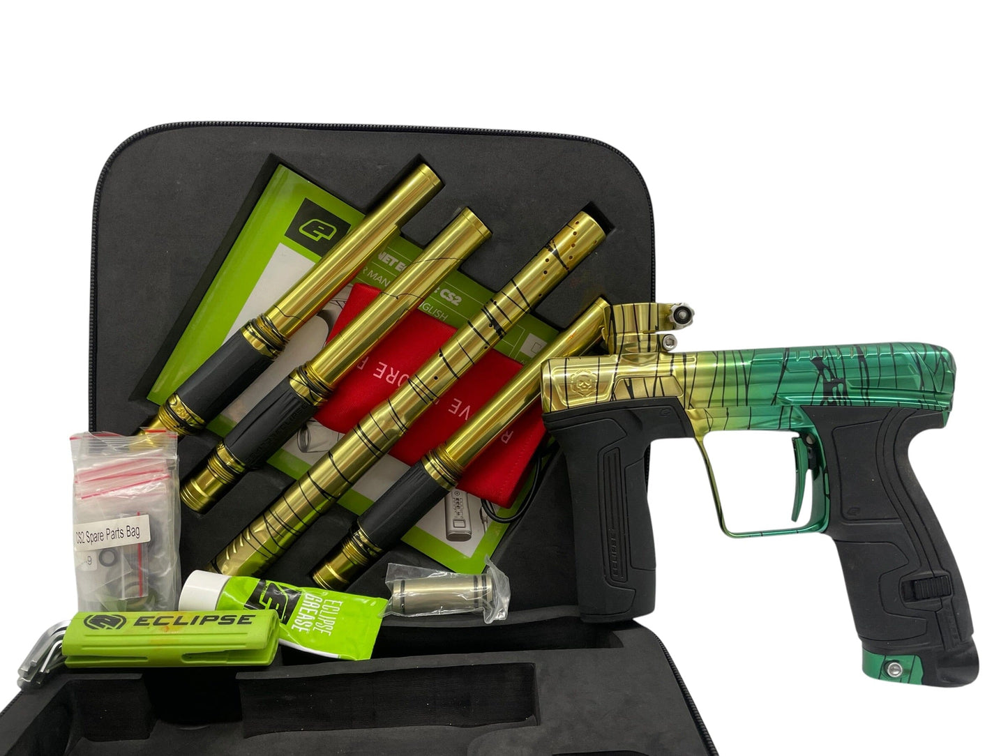Used Planet Eclipse Infamous CS2 "Jungle Tiger Stripe" Paintball Gun Paintball Gun from CPXBrosPaintball Buy/Sell/Trade Paintball Markers, New Paintball Guns, Paintball Hoppers, Paintball Masks, and Hormesis Headbands