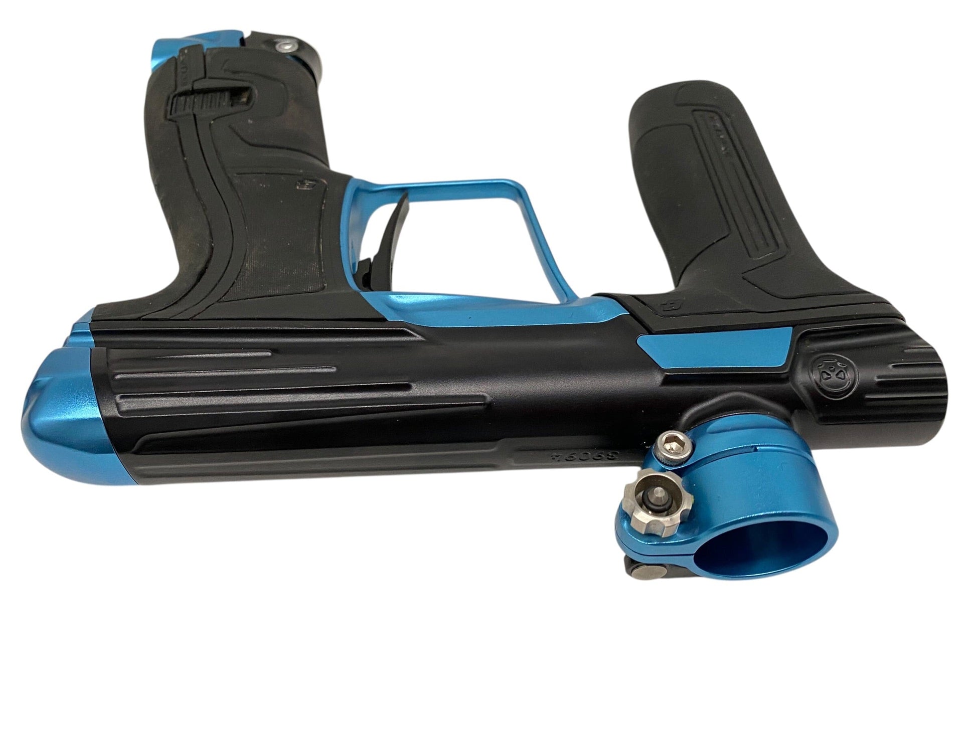 Used Planet Eclipse Infamous Cs2 Paintball Gun Black/Teal Paintball Gun from CPXBrosPaintball Buy/Sell/Trade Paintball Markers, New Paintball Guns, Paintball Hoppers, Paintball Masks, and Hormesis Headbands