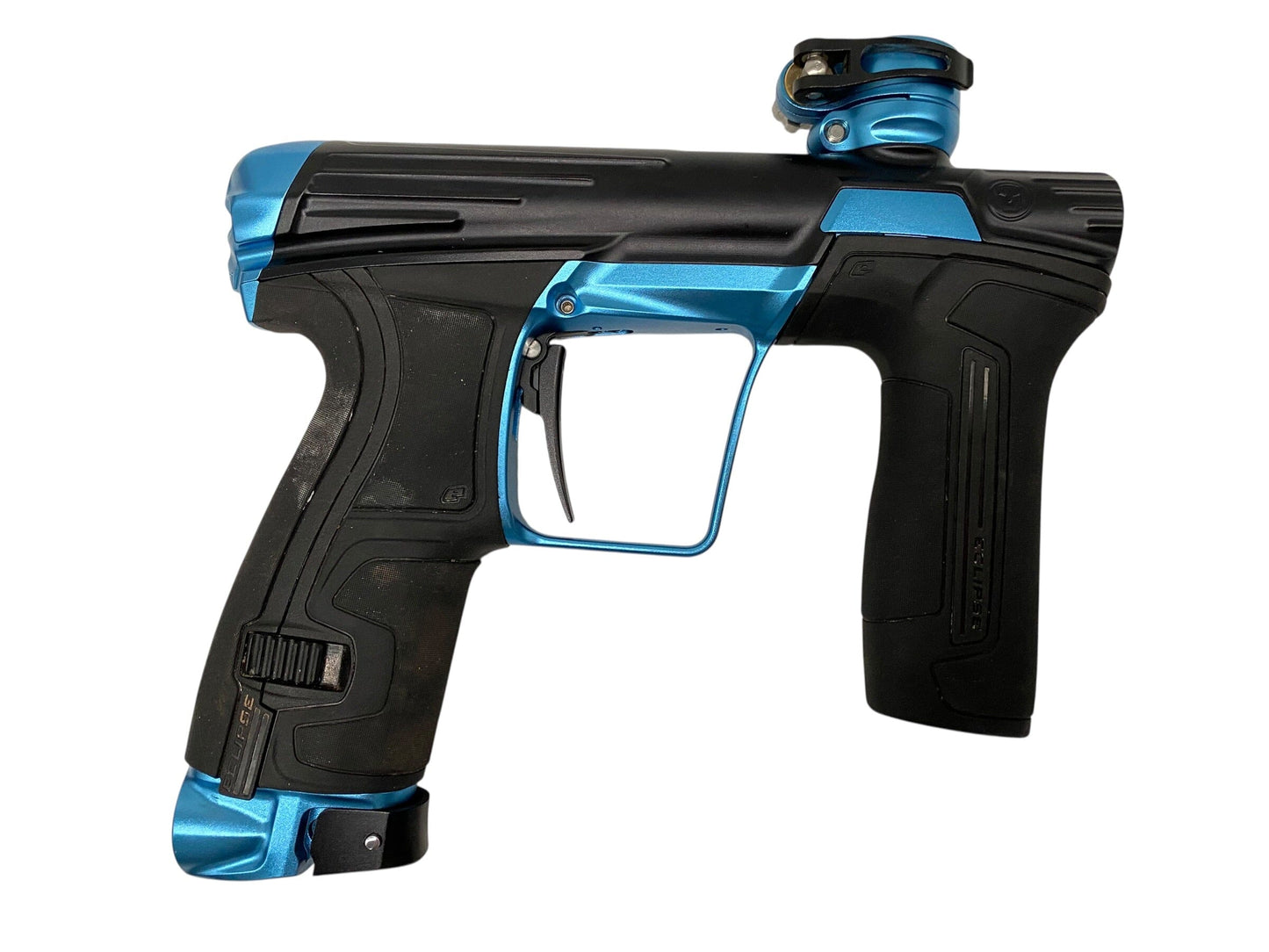 Used Planet Eclipse Infamous Cs2 Paintball Gun Black/Teal Paintball Gun from CPXBrosPaintball Buy/Sell/Trade Paintball Markers, New Paintball Guns, Paintball Hoppers, Paintball Masks, and Hormesis Headbands