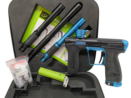 Used Planet Eclipse Infamous Cs2 Paintball Gun Black/Teal Paintball Gun from CPXBrosPaintball Buy/Sell/Trade Paintball Markers, New Paintball Guns, Paintball Hoppers, Paintball Masks, and Hormesis Headbands