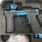 Used Planet Eclipse Infamous Cs2 Paintball Gun Black/Teal Paintball Gun from CPXBrosPaintball Buy/Sell/Trade Paintball Markers, New Paintball Guns, Paintball Hoppers, Paintball Masks, and Hormesis Headbands