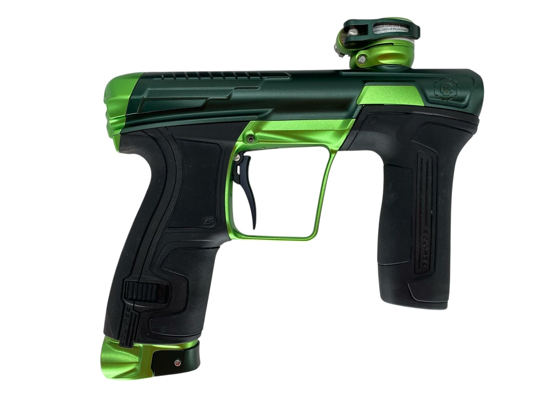 Used Planet Eclipse Infamous Cs2 Paintball Gun Green/Light Green Paintball Gun from CPXBrosPaintball Buy/Sell/Trade Paintball Markers, New Paintball Guns, Paintball Hoppers, Paintball Masks, and Hormesis Headbands
