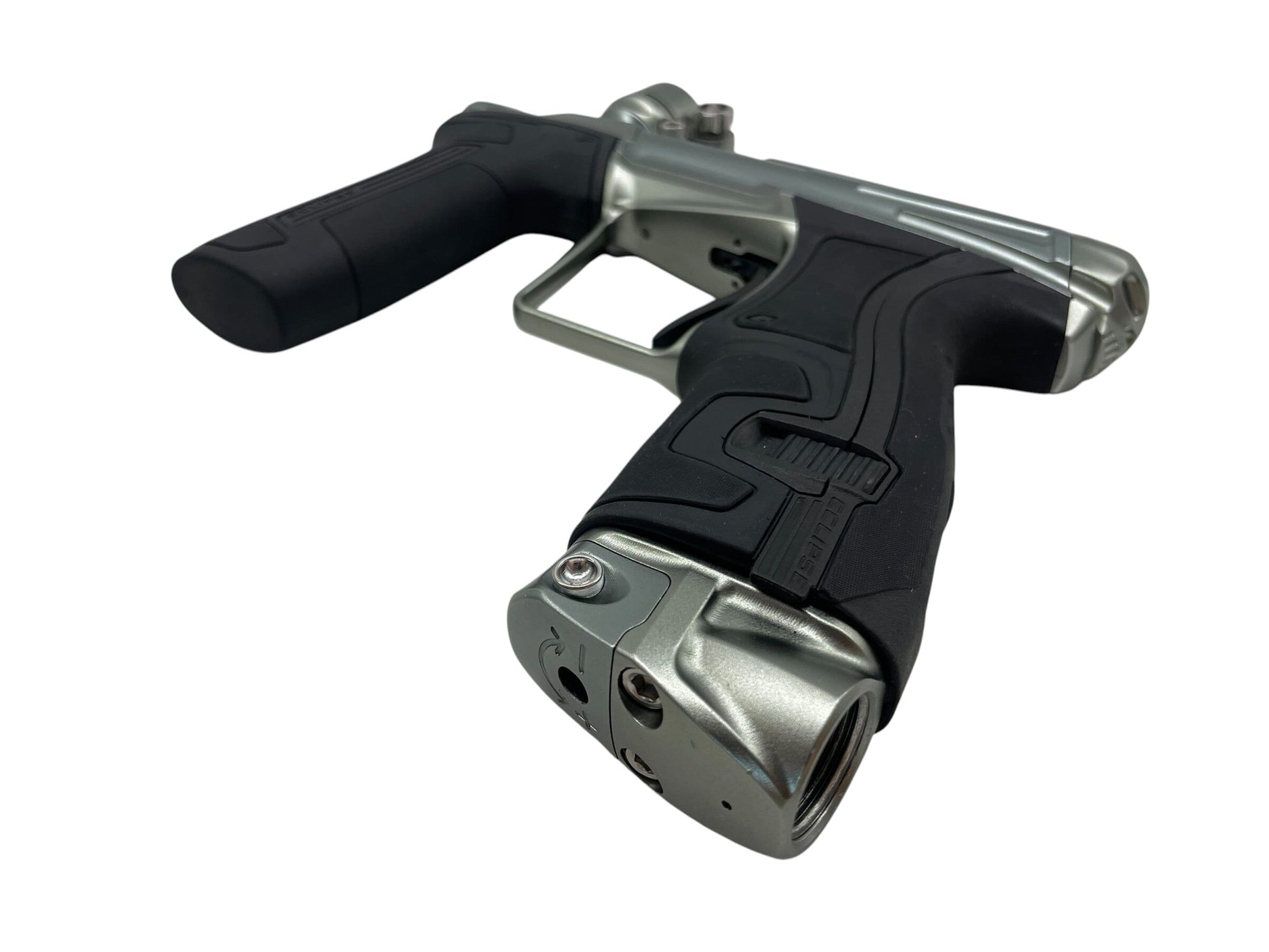 Used Planet Eclipse Infamous CS2 Pewter Paintball Gun Paintball Gun from CPXBrosPaintball Buy/Sell/Trade Paintball Markers, New Paintball Guns, Paintball Hoppers, Paintball Masks, and Hormesis Headbands